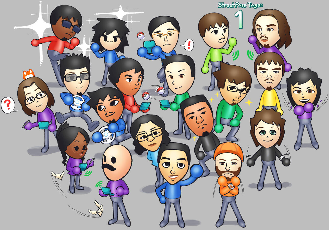 Illustration for the Game & Greet Discord server