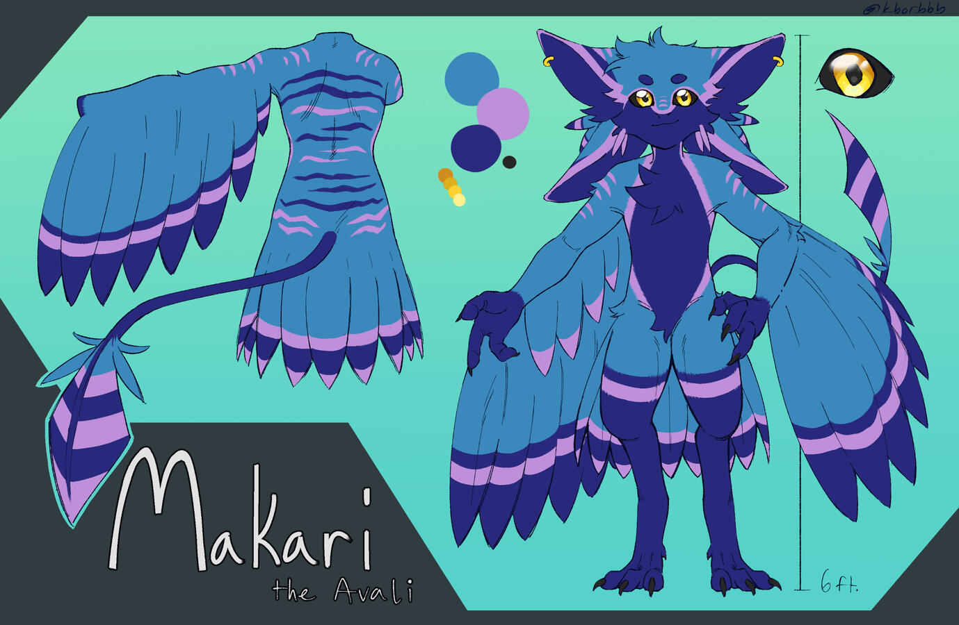 Reference sheet for @Myrian0703